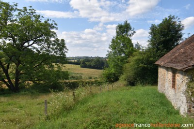 Chaumière du 18ème dans cadre bucolique