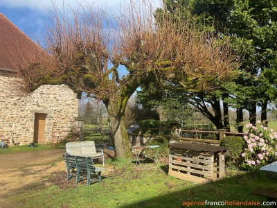 Maison, grange et gîte près du lac de Rouffiac