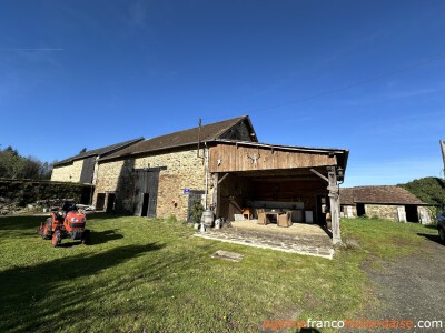 Grange avec 2 CV et maison