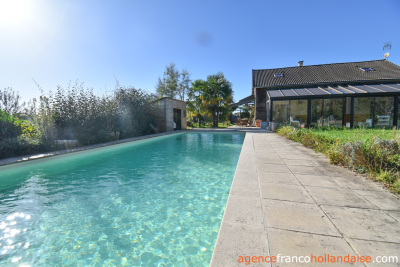 Bien situé, au calme et avec piscine